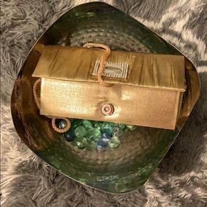 Gold Clutch by Camille La Vie